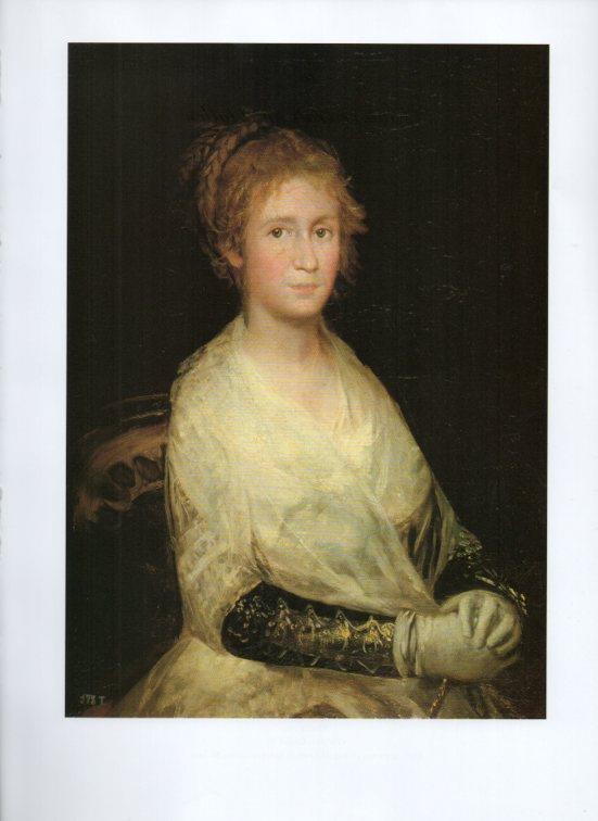 LAMINA V47117: Josefa Bayeu por Goya