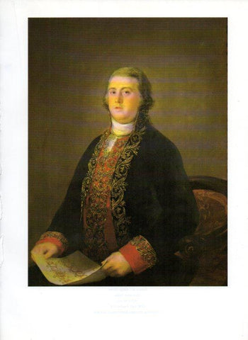 LAMINA V47115: Juan Lopez de Robredo por Goya