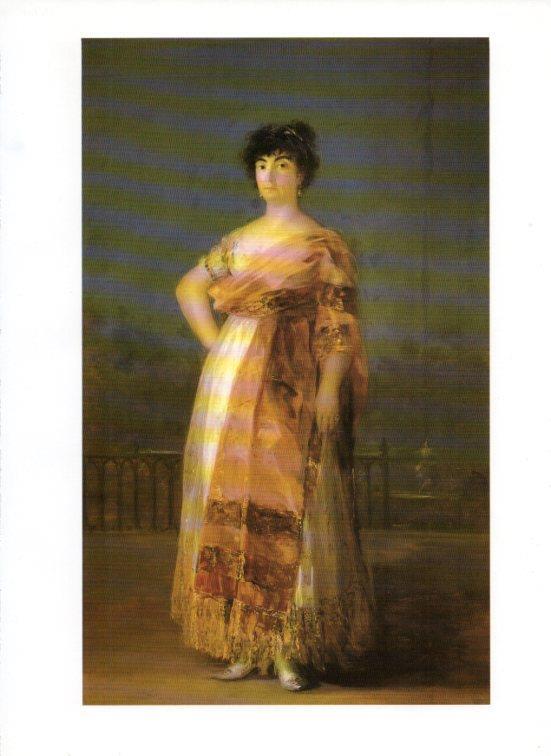 LAMINA V47111: Maria del Rosario Fernandez, La Tirana por Goya