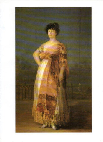LAMINA V47111: Maria del Rosario Fernandez, La Tirana por Goya