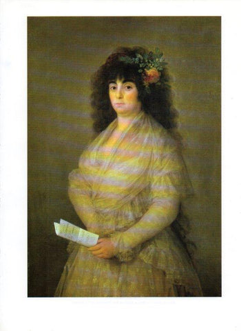 LAMINA V47110: Maria del Rosario Fernandez, La Tirana por Goya