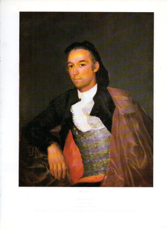 LAMINA V47133: Pedro Romero por Goya