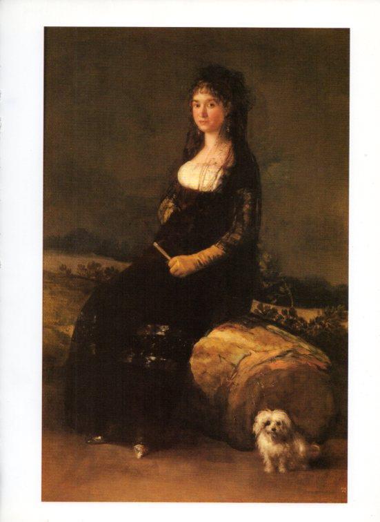 LAMINA V47132: Leocadia Zorrilla por Goya
