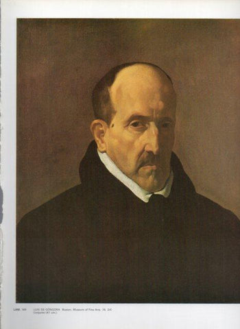 LAMINA V47138: Luis de Gongora por Velazquez