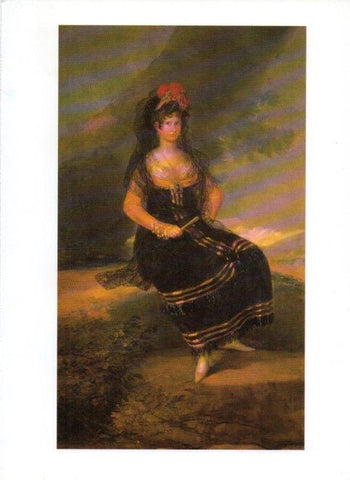 LAMINA V47083: Maria de la Soledad Solis Lasso de la Vega por Goya