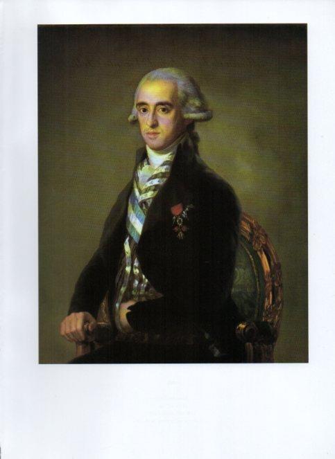 LAMINA V47082: Jose Alvarez de Toledo retrato, duque de Alba por Goya