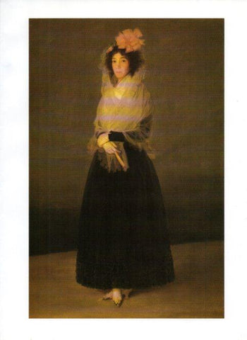 LAMINA V47081: Rita Barrenechea y Morate, marquesa de La Solana por Goya