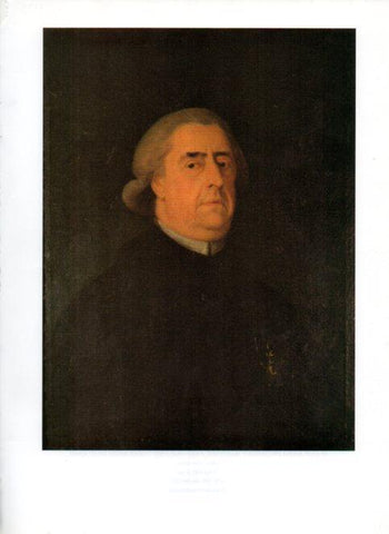 LAMINA V47072: Ramon de Pignatelli retrato por Goya