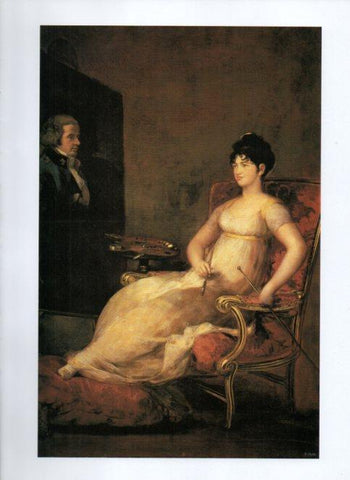 LAMINA V47087: Maria Tomasa Palafox y Portocarrero por Goya