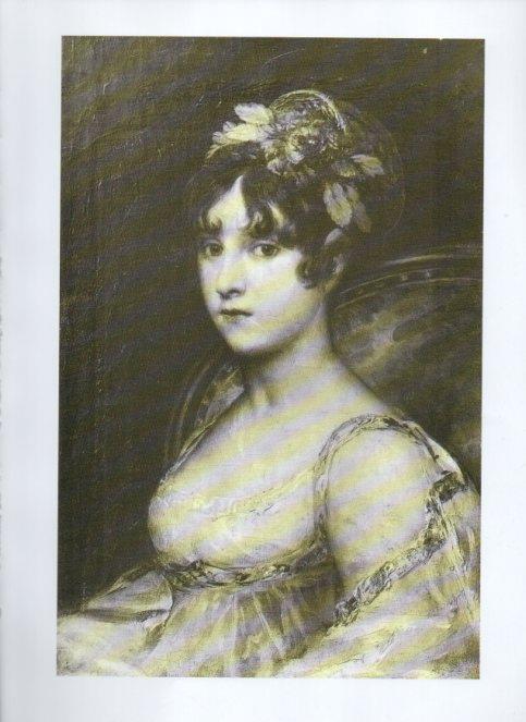 LAMINA V47088: Maria Ana de Silva y Waldstein por Goya