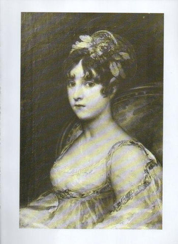 LAMINA V47088: Maria Ana de Silva y Waldstein por Goya