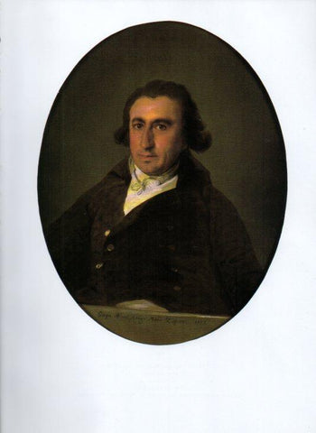 LAMINA V47106: Martin Zapater por Goya