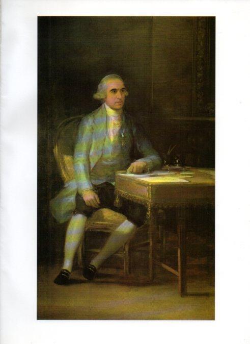 LAMINA V47092: Francisco de Saavedra por Goya