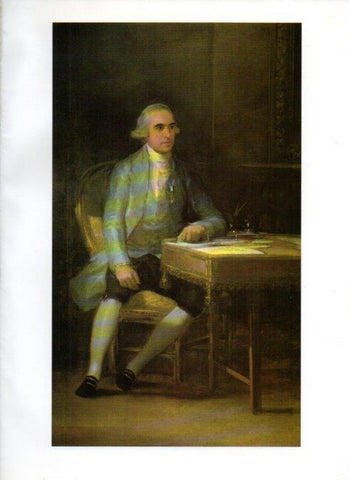 LAMINA V47092: Francisco de Saavedra por Goya