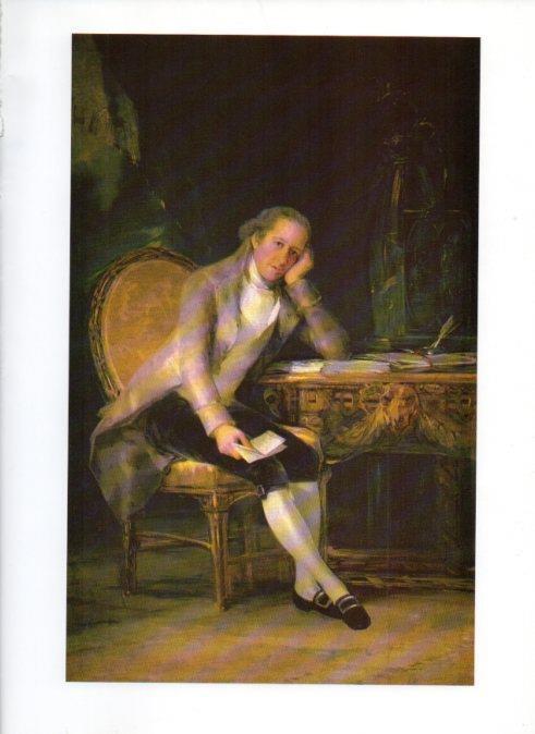 LAMINA V47091: Gaspar Melchor de Jovellanos por Goya