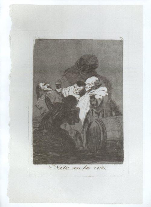LAMINA V47307: Capricho 79 por Goya