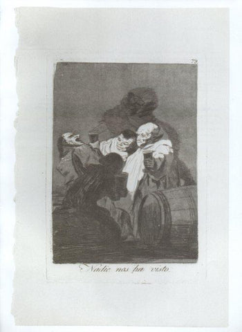 LAMINA V47307: Capricho 79 por Goya