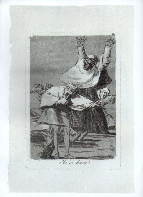 LAMINA V47308: Capricho 80 por Goya