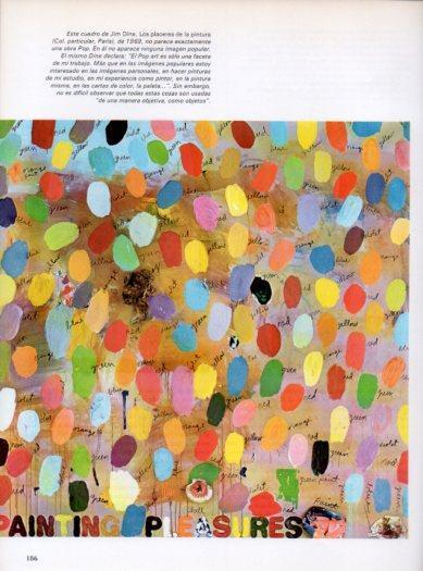 LAMINA V48105: Los placeres de la pintura por Jim Dine