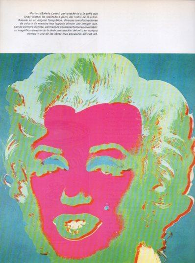 LAMINA V48109: Marilyn por Andy Warhol