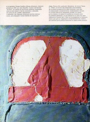 LAMINA V48089: Pintura por Antoni Tapies