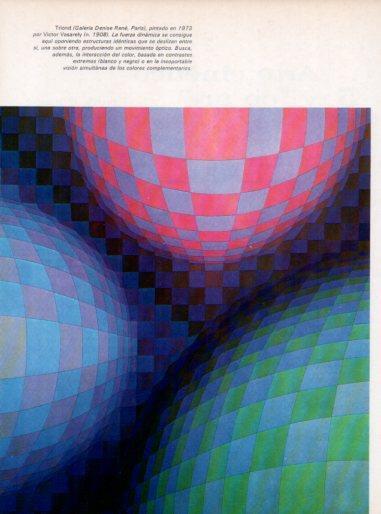 LAMINA V48091: Triond por Victor Vasarely