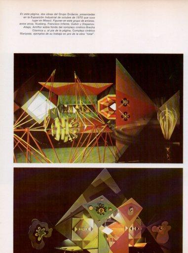 LAMINA V48099: Dos obras del Grupo Dvizenie en Expo Industrial Moscu 1970