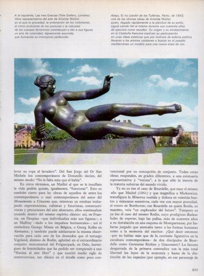 LAMINA V48119: El rio por Aristide Maillol