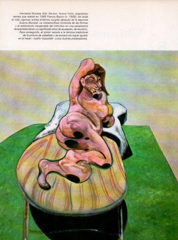 LAMINA V48144: Henrietta Morales por Francis Bacon