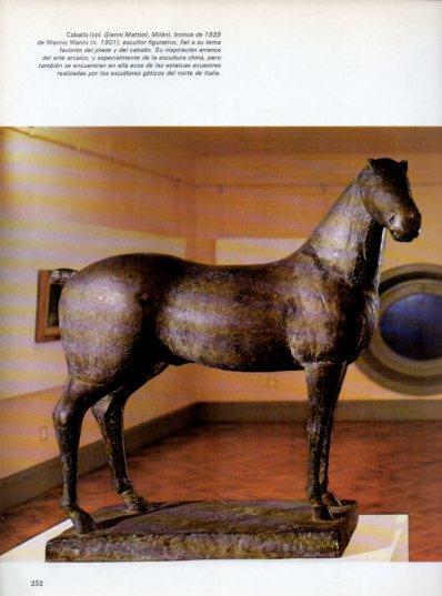 LAMINA V48138: Caballo por Marino Marini