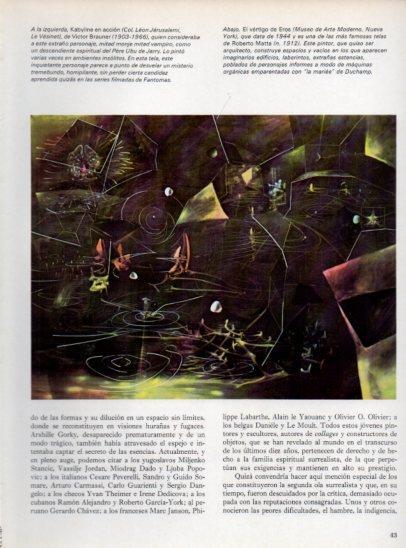 LAMINA V48035: El vertigo de Eros por Roberto Matta