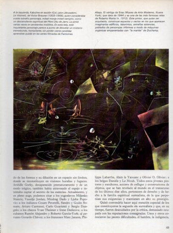 LAMINA V48035: El vertigo de Eros por Roberto Matta