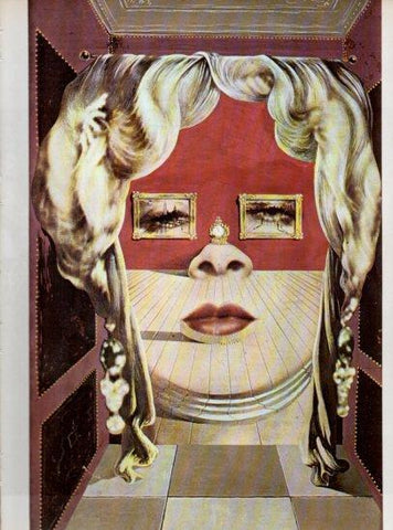 LAMINA V48032: Mae West por Salvador Dali