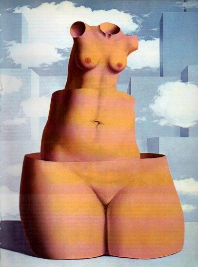 LAMINA V48031: Mania de grandezas por Rene Magritte