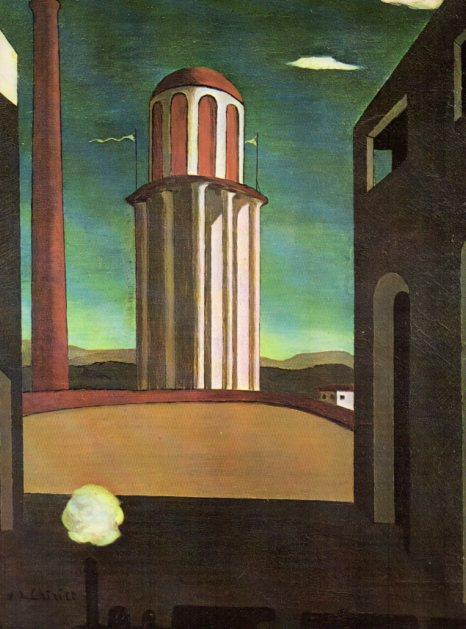 LAMINA V48015: El regreso del poeta por Giorgio de Chirico