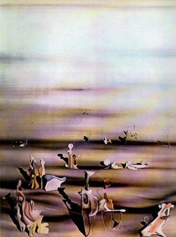 LAMINA V48027: El tiempo amueblado por Yves Tanguy