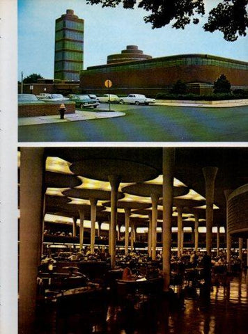 LAMINA V48049: Fabrica Johnson Wax en Madison por F. Lloyd Wright
