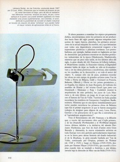 LAMINA V48068: Lampara Spide de Joe Colombo
