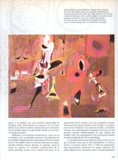 LAMINA V48079: Agonia por Arshile Gorky