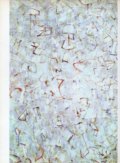 LAMINA V48081: Movimiento blanco por Mark Tobey