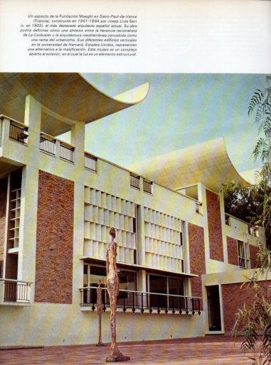 LAMINA V48053: Fundacion Maeght en Saint-Paul-de-Vence por Josep L. Sert