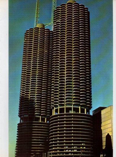 LAMINA V48055: Marina City en Chicago por Bertrand Goldberg