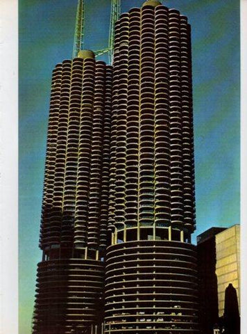 LAMINA V48055: Marina City en Chicago por Bertrand Goldberg