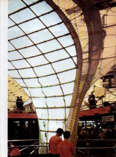 LAMINA V48058: Pabellon Expo 1967 de Montreal por Frei Otto