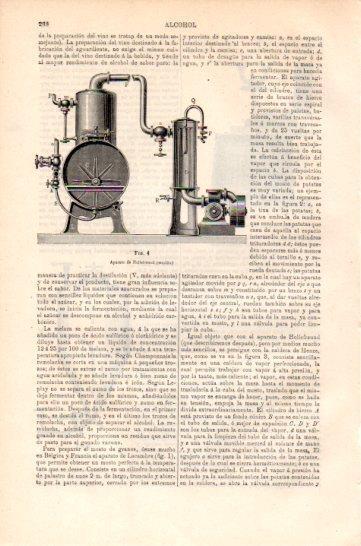 LAMINA V47556: Aparato de Hollefreund para alcohol
