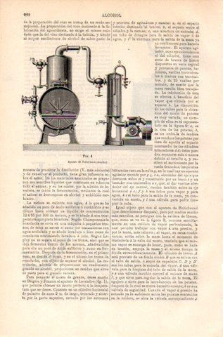 LAMINA V47556: Aparato de Hollefreund para alcohol