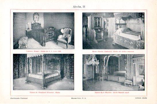 LAMINA V47554: Alcobas 