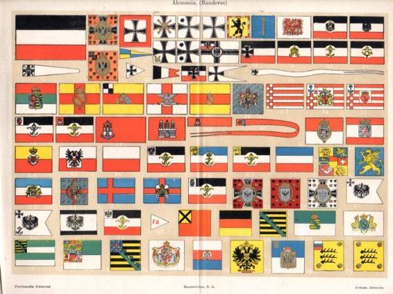 LAMINA V47594: Banderas de Alemania