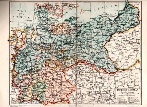 LAMINA V47591: Plano del Imperio Aleman