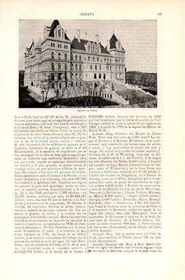 LAMINA V47521: Capitolio de Albany